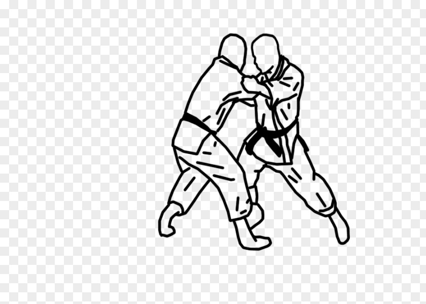 Jud Duang Morote Gari Takedown Judo Combat Sport Clip Art PNG