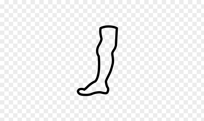 Line Thumb White Shoe Clip Art PNG