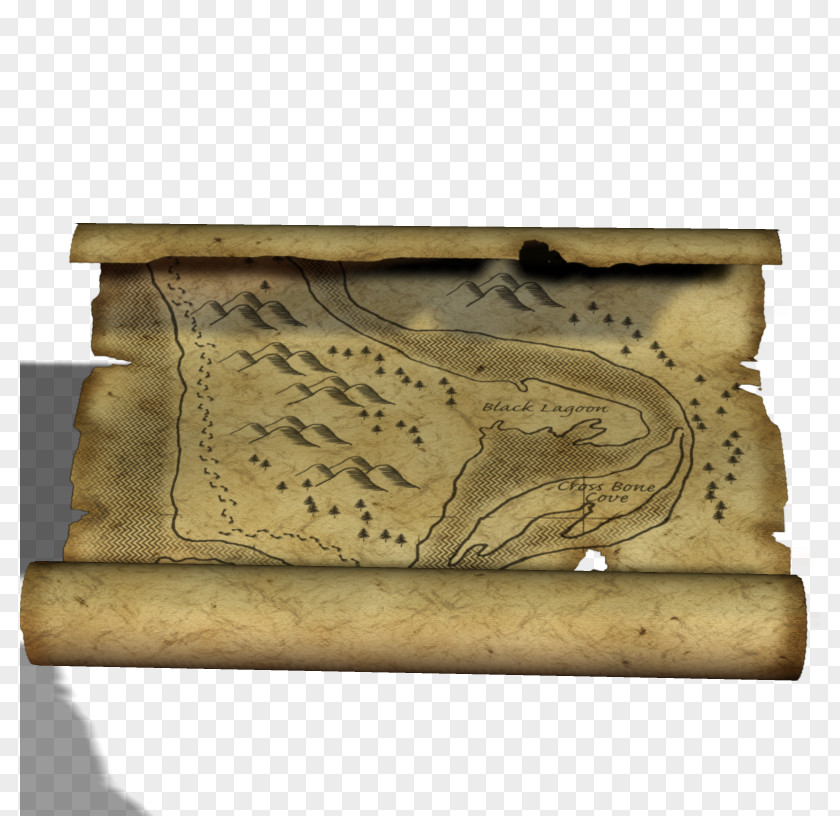 Map Scroll Book Parchment PNG