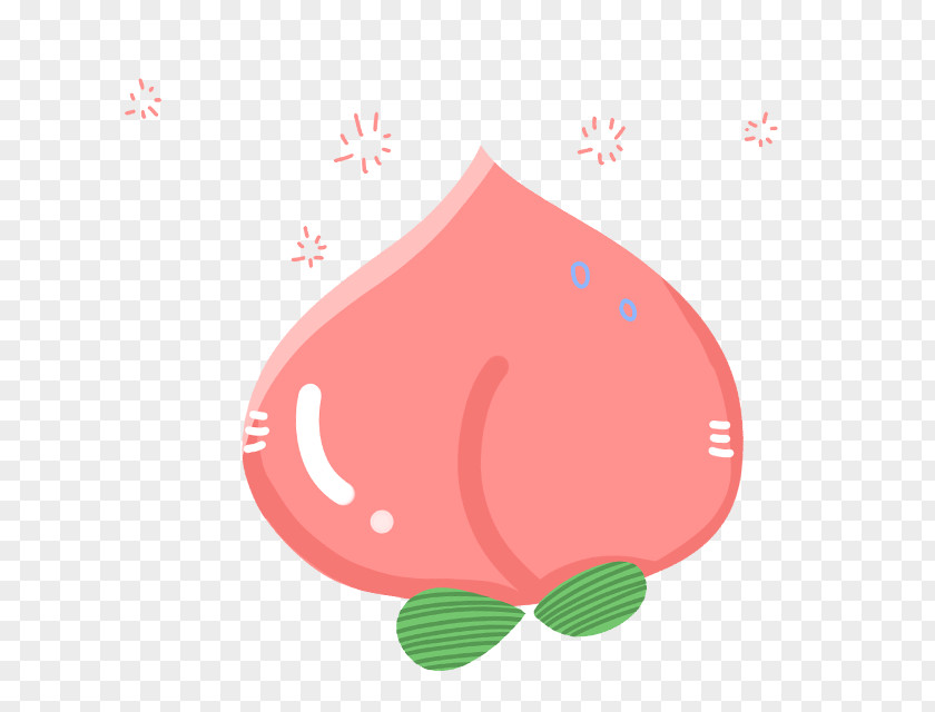 Peach Cartoon PNG