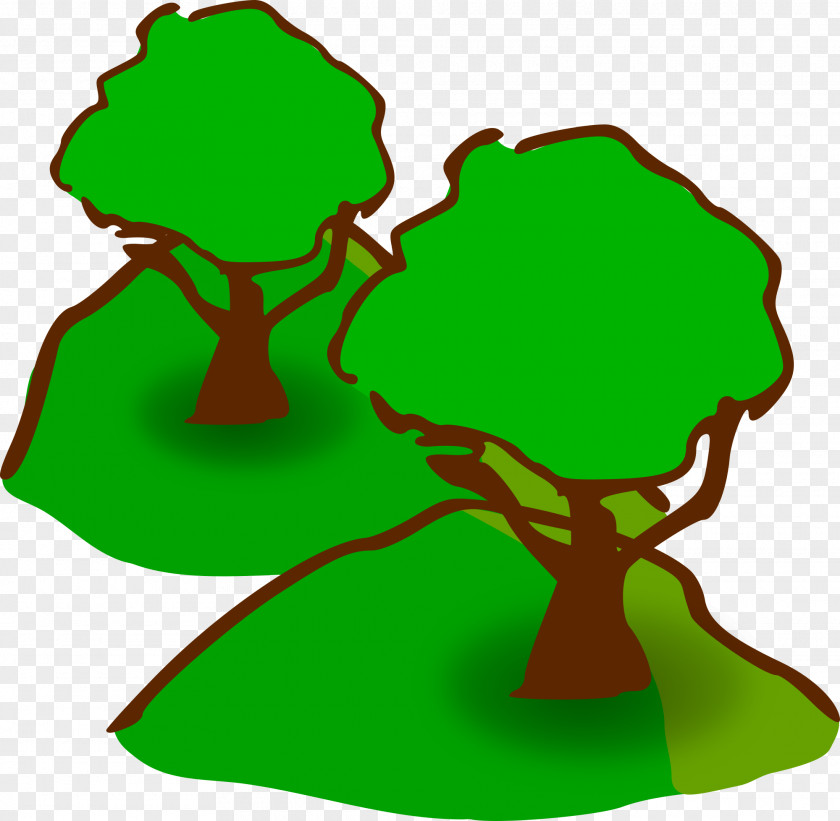 Rpg Tree Cartoon Clip Art PNG