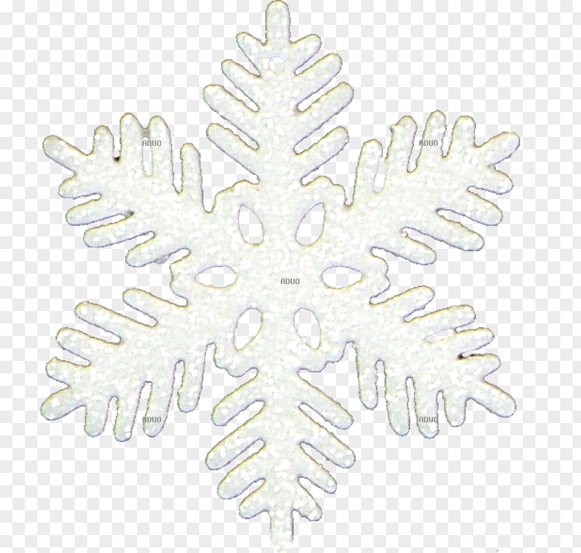 Snowflake Christmas Ornament PNG