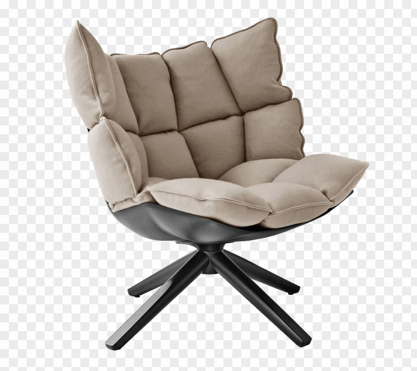 Chair Eames Lounge B&B Italia Furniture PNG