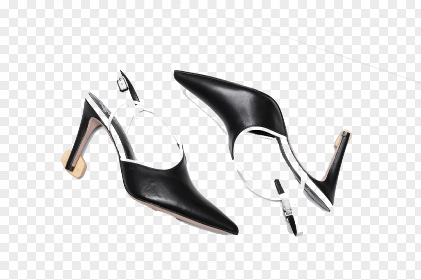 Creative Pull The Heels Free Shoe High-heeled Footwear Designer Graphic Design PNG