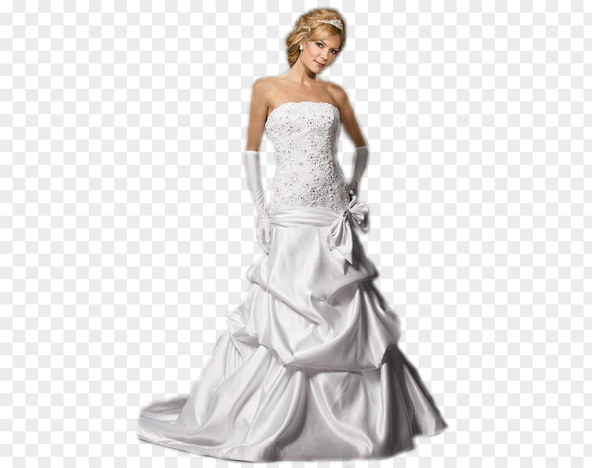 Dress Wedding Ball Gown Woman PNG