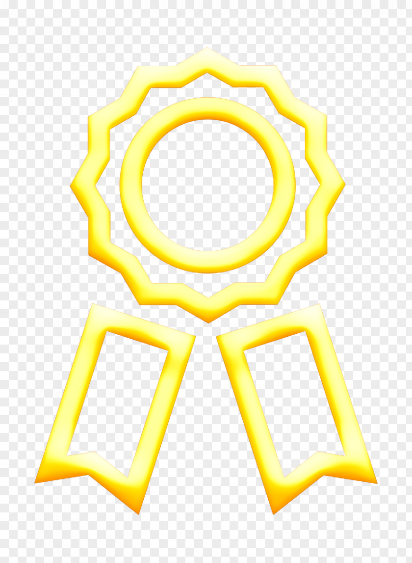 Neon Logo Award Icon Certification Felicitation PNG