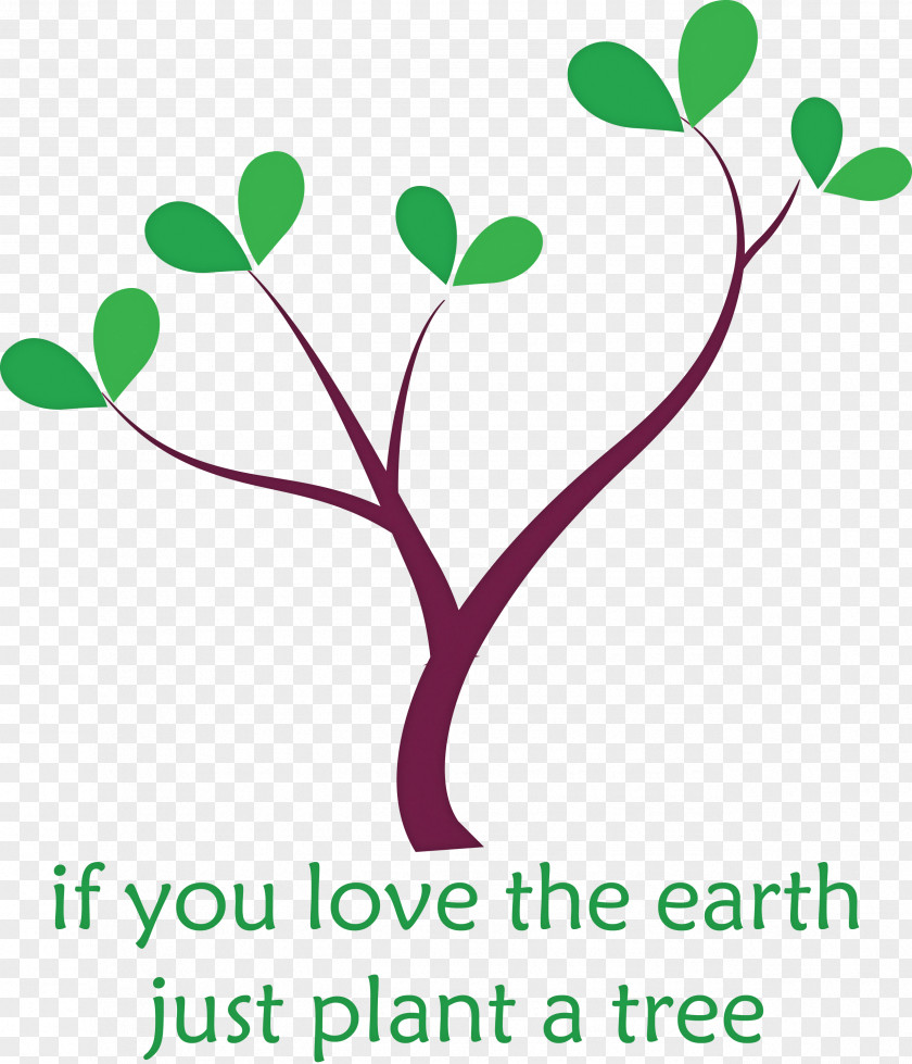 Plant A Tree Arbor Day Go Green PNG