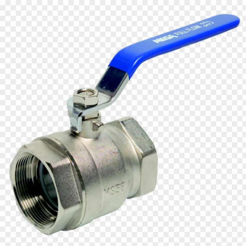 Screw Ball Valve British Standard Pipe Stainless Steel Polypropylene PNG