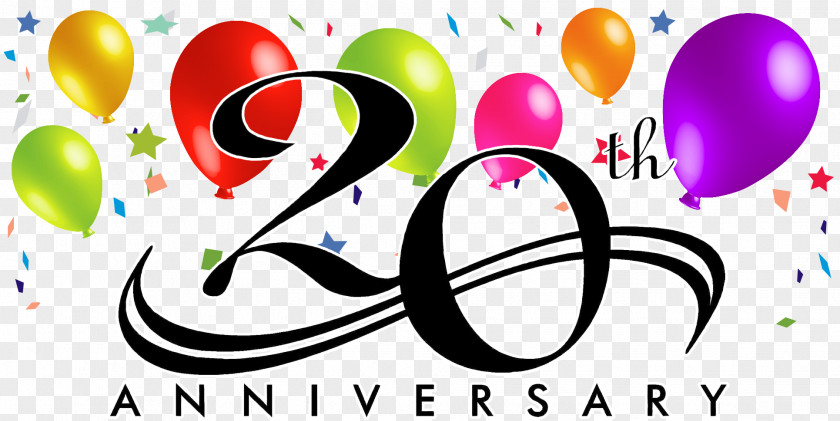 20th Anniversary Image Party Insurance Music PNG