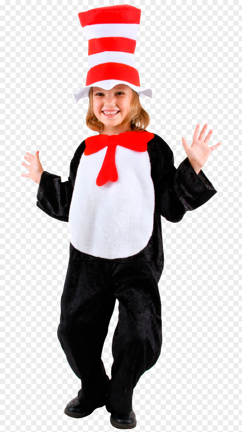 Child The Cat In Hat Thing Two Costume Toddler PNG
