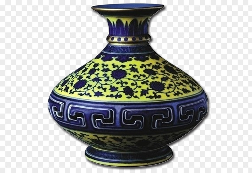 Exquisite Vase,Blue And White National Palace Museum Qing Dynasty Porcelain Chinese Ceramics Bottle PNG