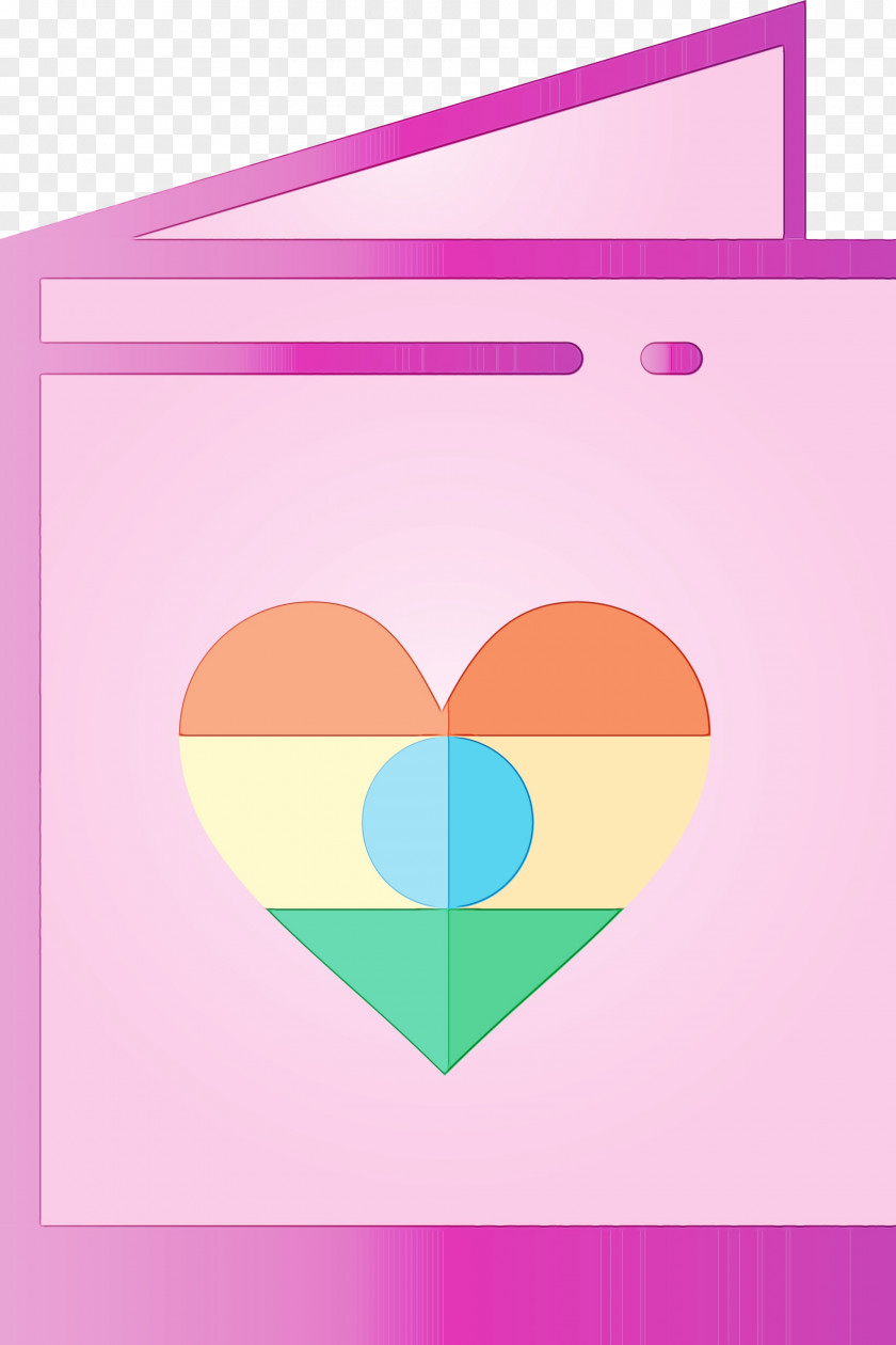 Heart Line Pink Love Colorfulness PNG