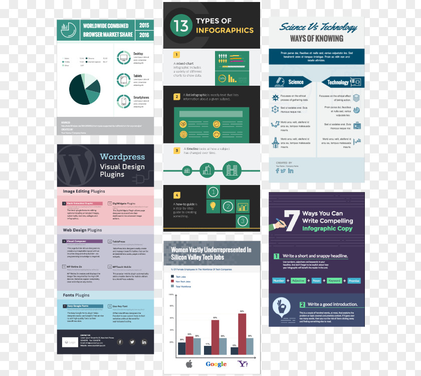 Infographic Template Brand Display Advertising Computer Software PNG