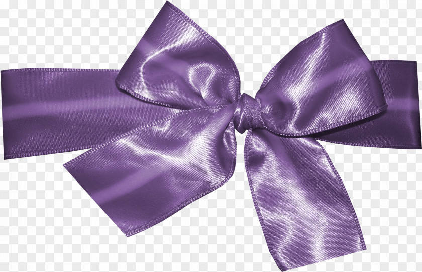 Ribbon Bow Violet Lilac Clip Art PNG