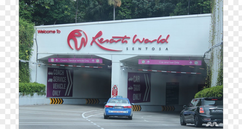 Singapore Sentosa Car Advertising Service Brand PNG