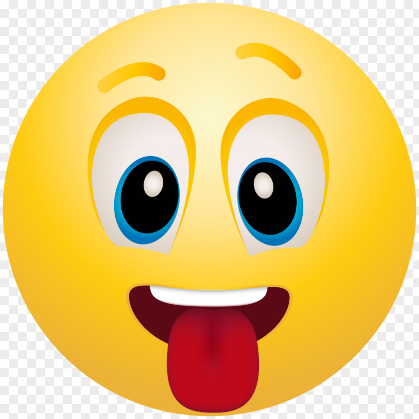 Tongue Emoticon Emoji Smiley Clip Art PNG