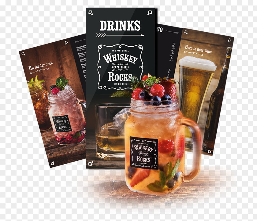 Cocktail Whiskey On The Rocks Bar Alcoholic Drink PNG