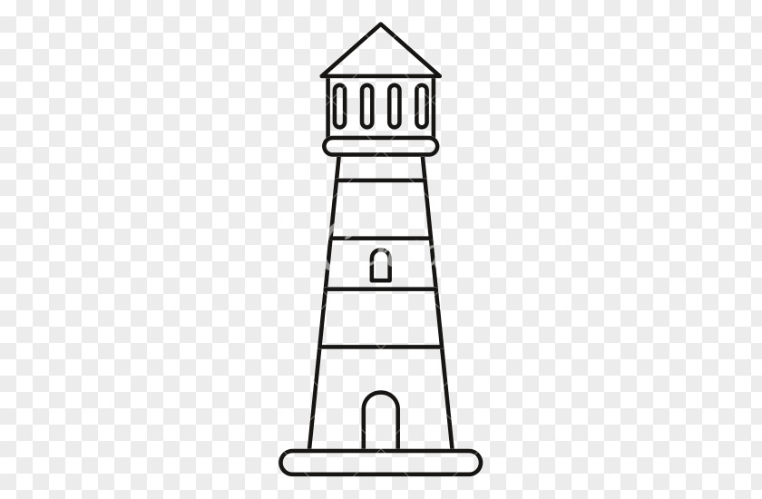 Lighthouse Drawn Cape Hatteras Drawing Clip Art PNG