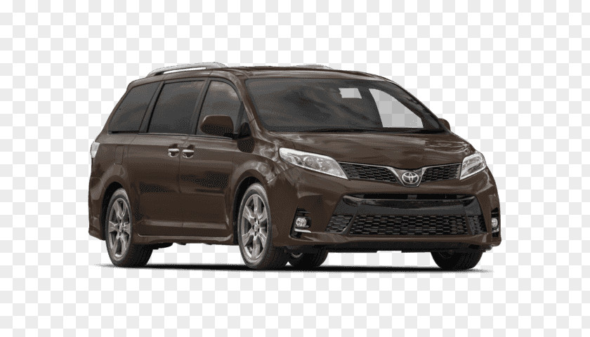 Toyota 2018 Sienna SE Premium Minivan Front-wheel Drive PNG