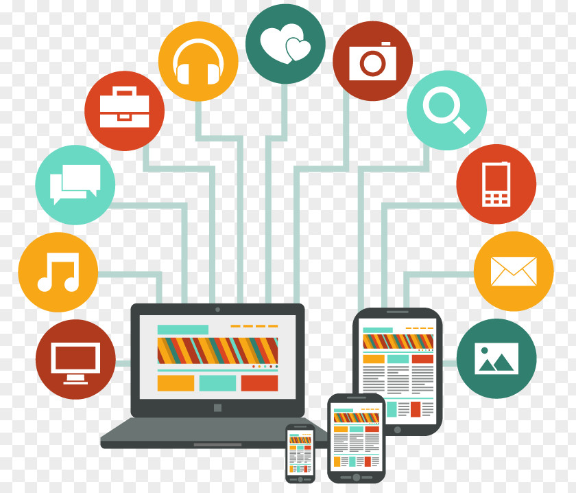 Digital Marketing Web Development Responsive Design Mobile App Application PNG