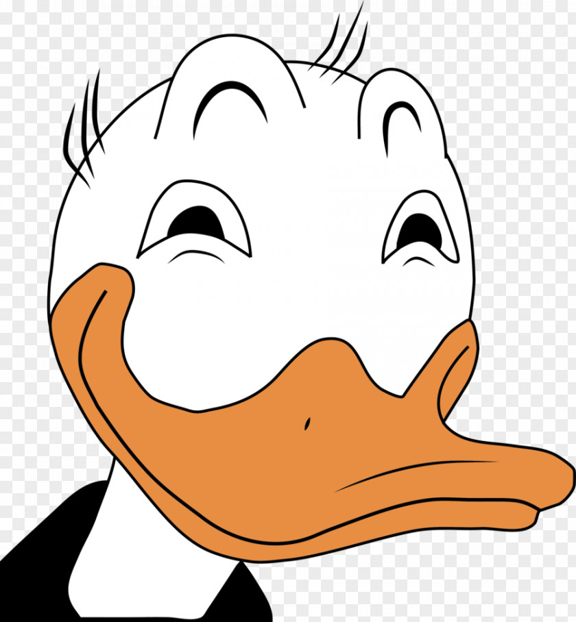 Donald Duck Face Clip Art PNG