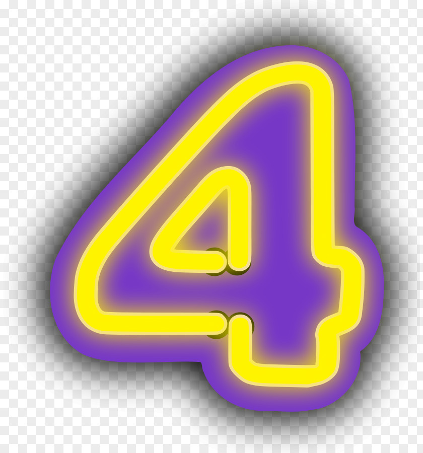 Number 4 Cliparts Clip Art PNG