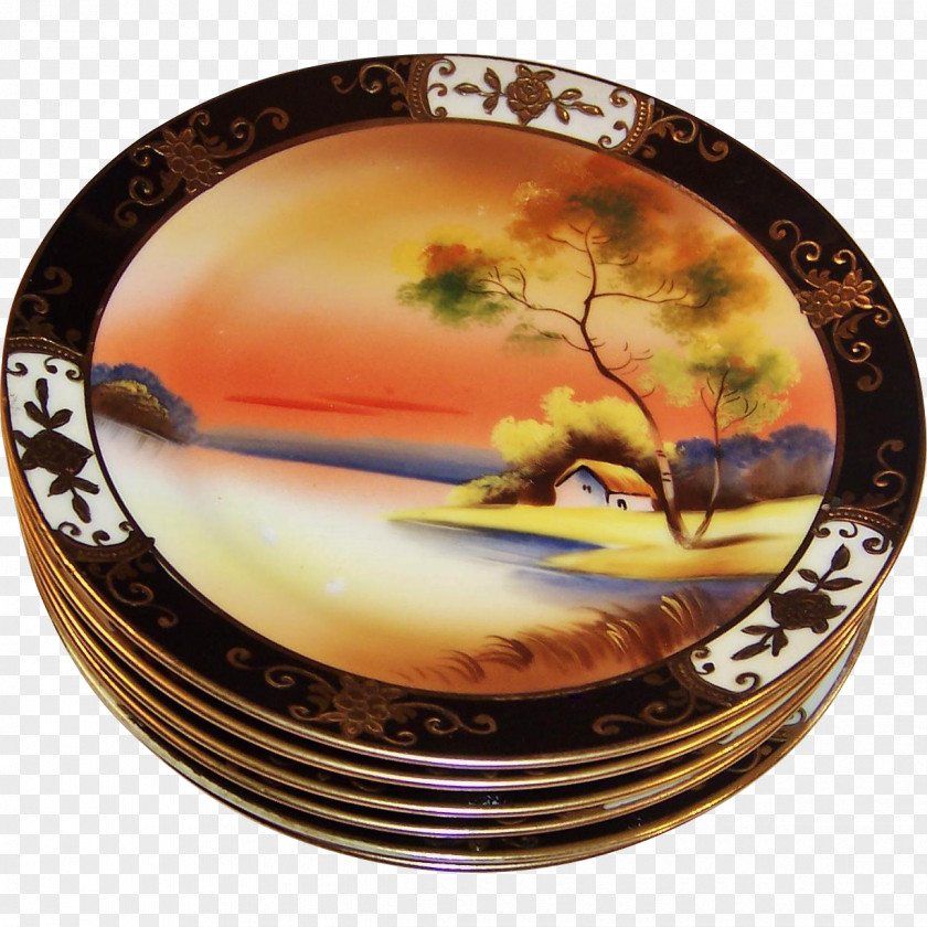 Plate Platter Porcelain Tableware PNG