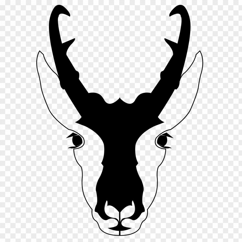 Reindeer Antelope Pronghorn Clip Art PNG