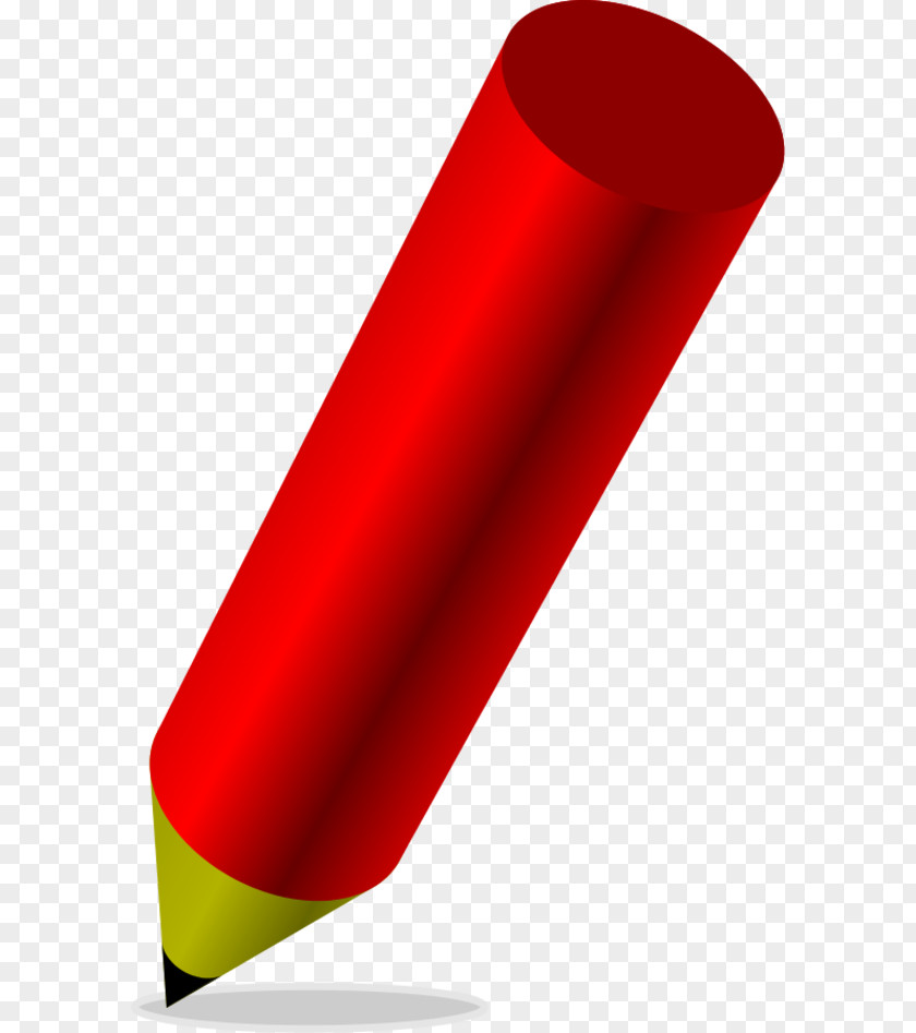 Thick Cliparts Colored Pencil Pen & Cases Clip Art PNG