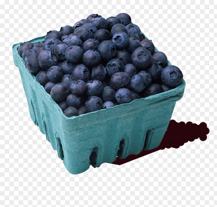 A Box Of Blueberry Fruit Material Smoothie Organic Food Pie PNG
