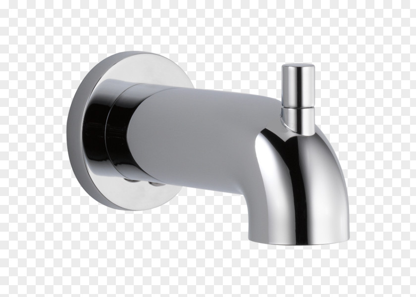 Bathtub Spout Tap Shower Delta Trinsic 14 Series T14459 Bathroom PNG