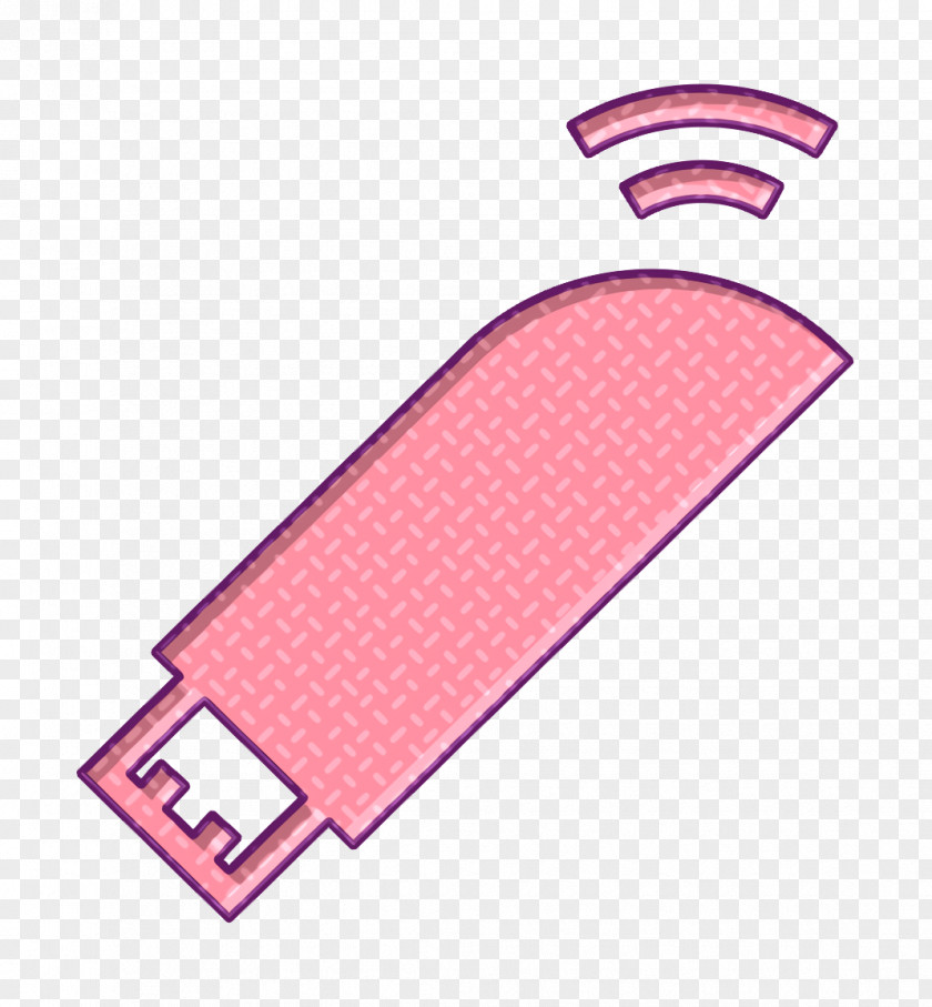 Pink Usb Icon Connector Dongle Hardware PNG