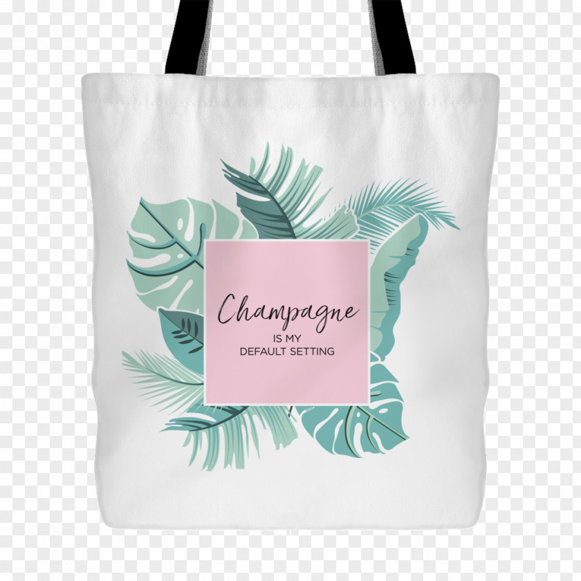 Wine Leaf Tote Bag Champagne T-shirt PNG