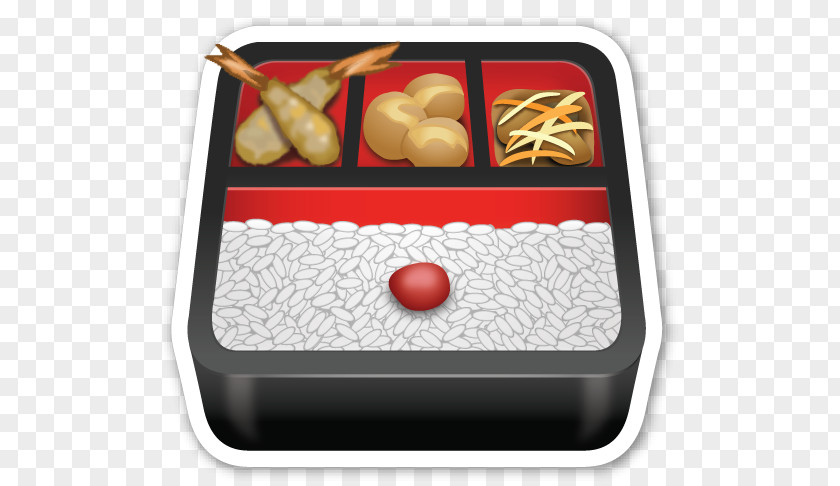 Bento Box Japanese Cuisine Chinese Take-out Emoji PNG