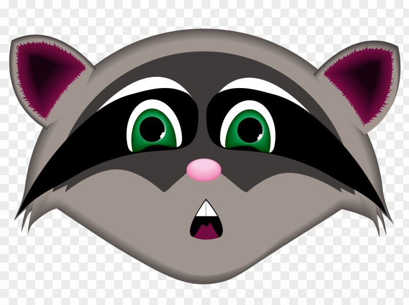 Raccon Whiskers Cat Snout Clip Art PNG