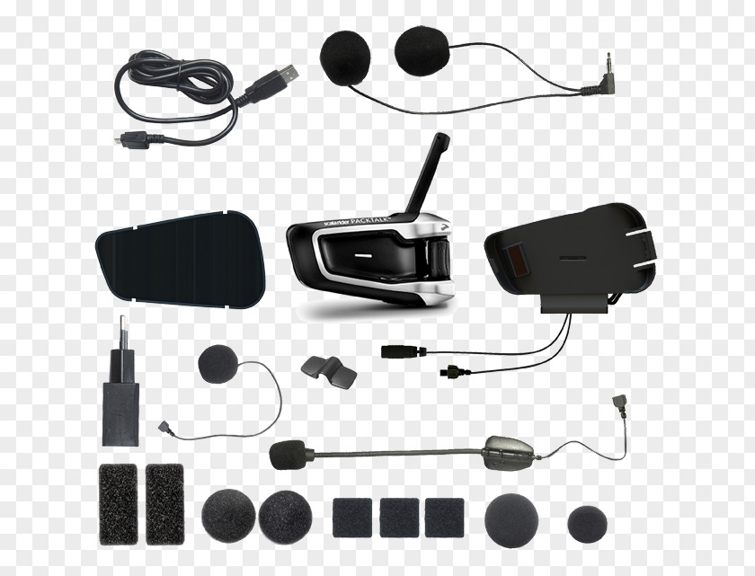 Dynamic Cardo Scala Rider PACKTALK Intercom Headphones Q3 Headset PNG