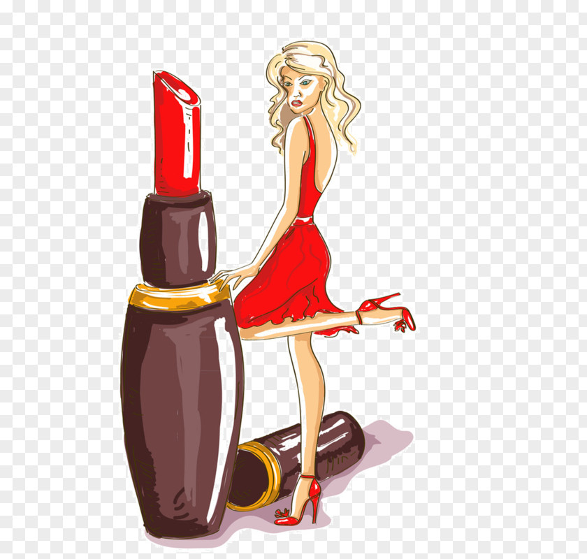 Lipstick Lip Balm Cosmetics Gloss PNG