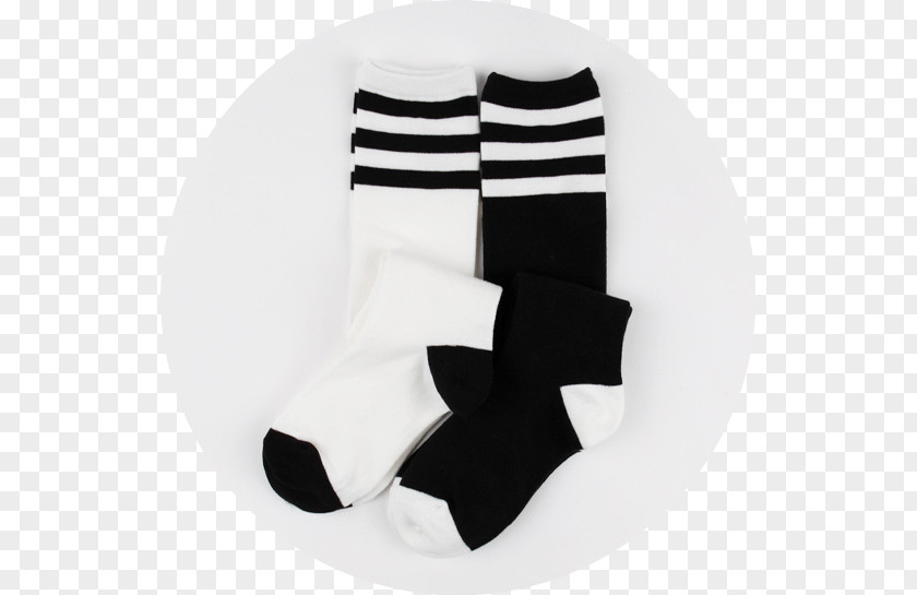 Striped Stockings Shoe PNG