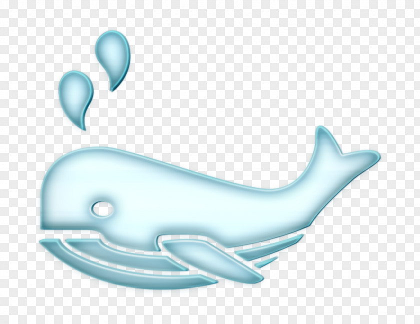Ecologism Icon Whale Oceanic Mammal Side View PNG