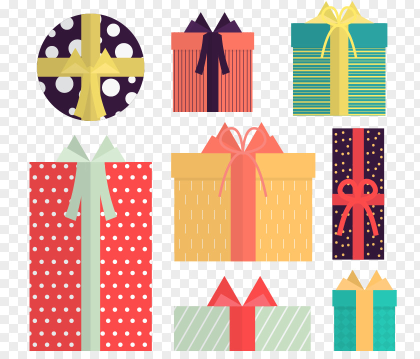 Gift Box Paper Christmas Ribbon PNG