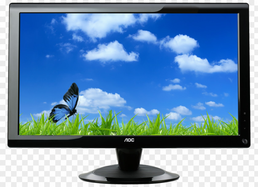 Monitor Photos Electronic Visual Display Device Liquid-crystal 1080p Computer PNG