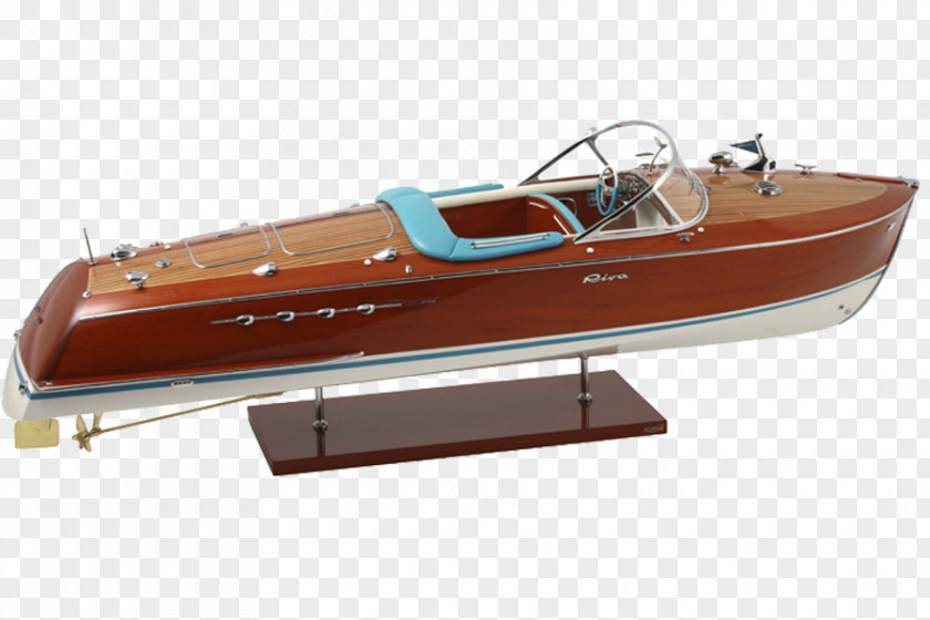 Riva Super TriTone Model Boat- 55 Cm RunaboutBoat Aquarama Kiade PNG