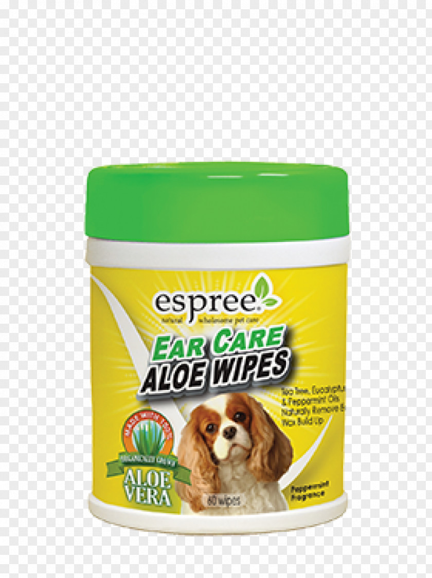 Dog Espree Ear Care Wipes Cleaner Aloes PNG