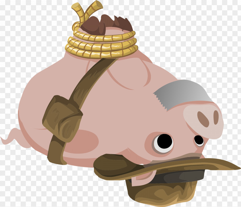 Pig Domestic Clip Art PNG