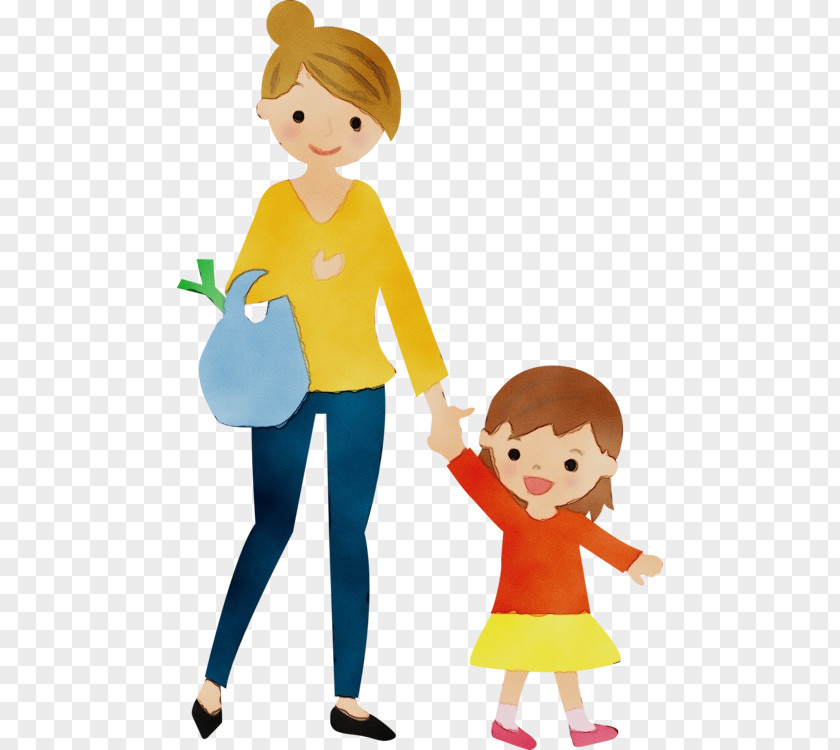 Playing With Kids Thumb Cartoon PNG