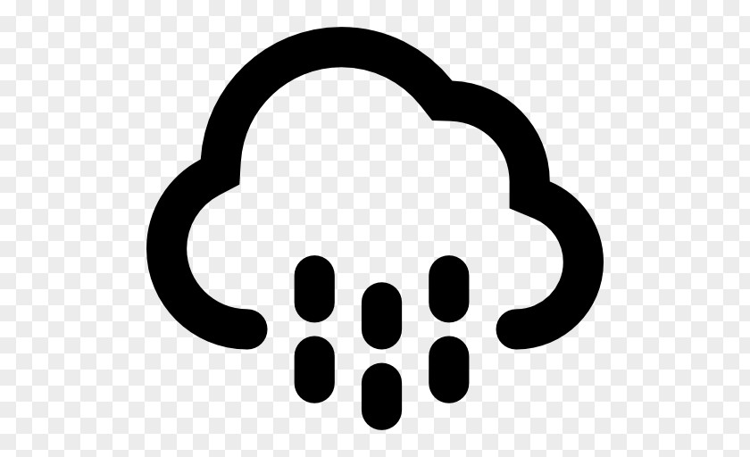 Rain Cloud Symbol Weather Climate PNG