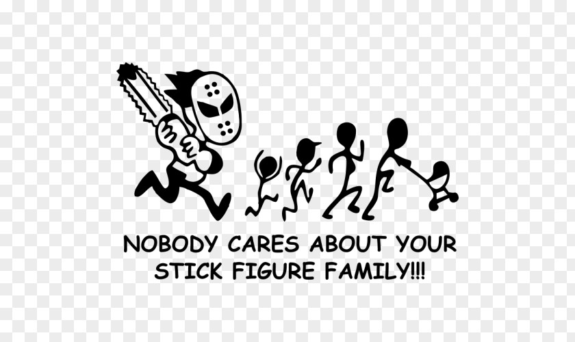 Stick Family Figure Decal Sticker PNG