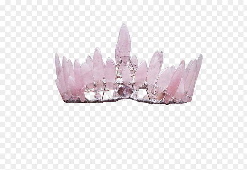 Beauty Queen Crown Pink M Jaw PNG