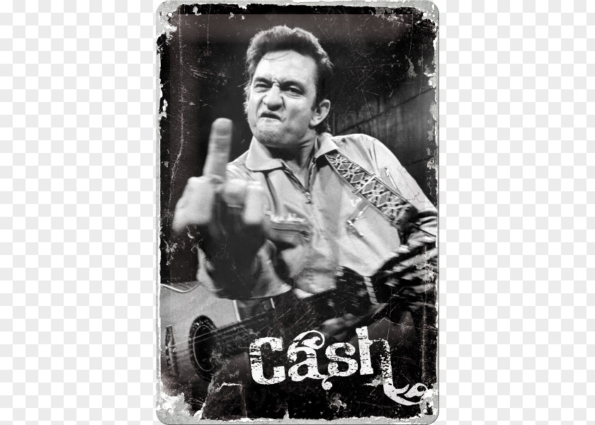 Johnny Cash AllPosters.com The Finger At San Quentin PNG