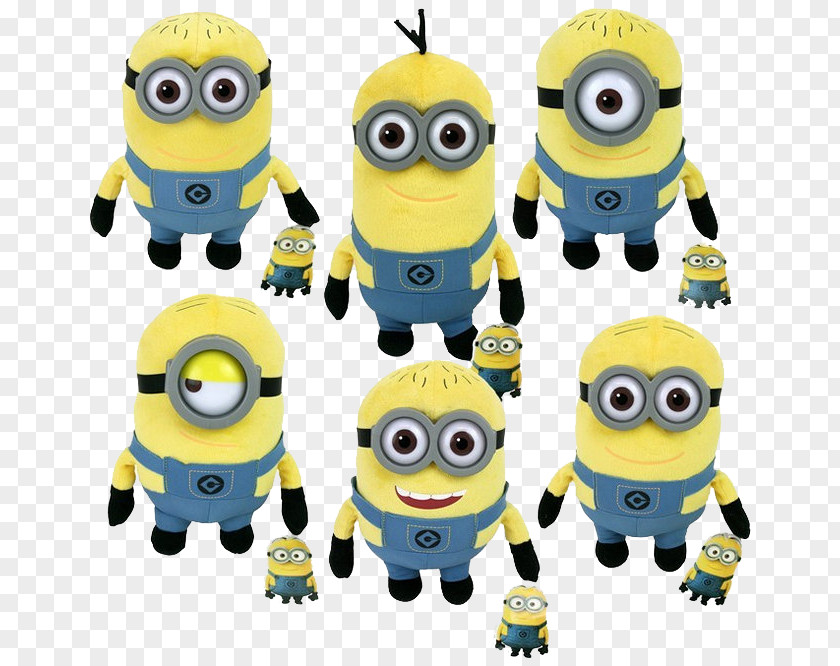 Plush Stuart The Minion Minions Stuffed Animals & Cuddly Toys Textile PNG